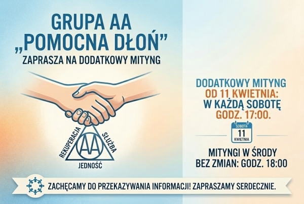 Dodatkowy mityng w sobotę